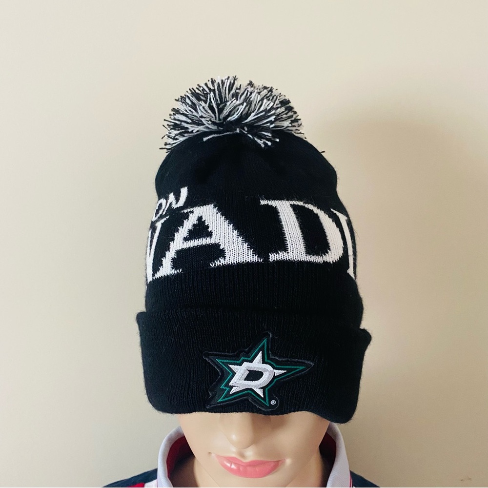 Dallas Stars Molson Canadian NHL Beanie Pom Pom Hat